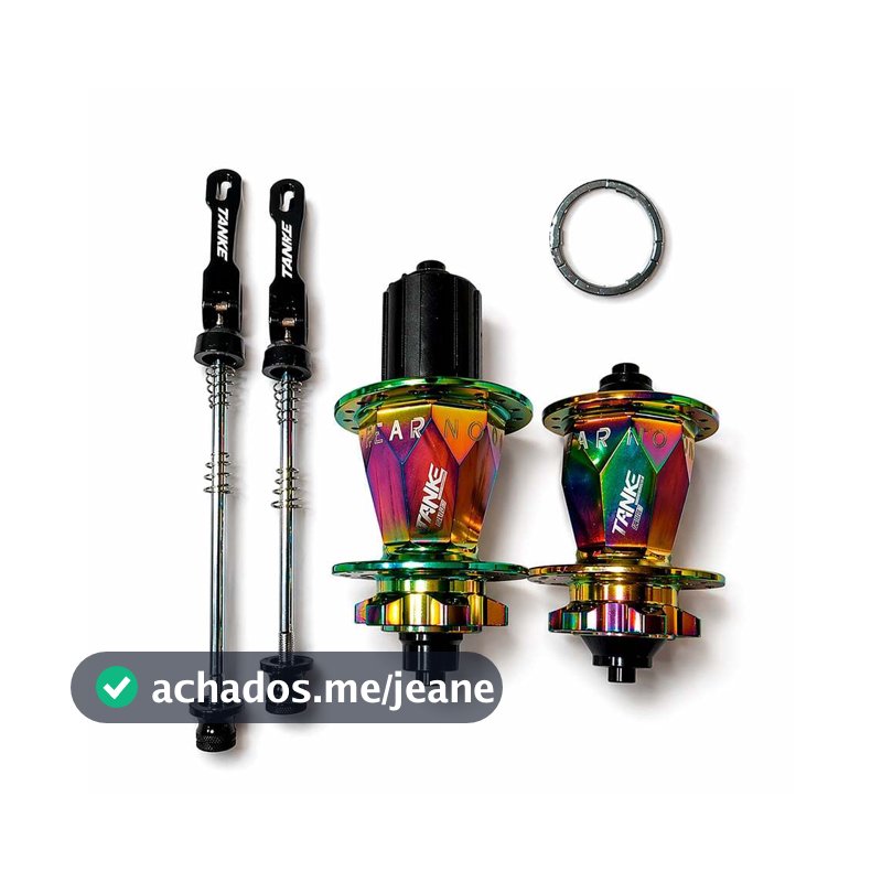Par Cubo Barulhento Tanke Diamente 36f Cassete Hg Bike Bmx Dirt Jump Grau