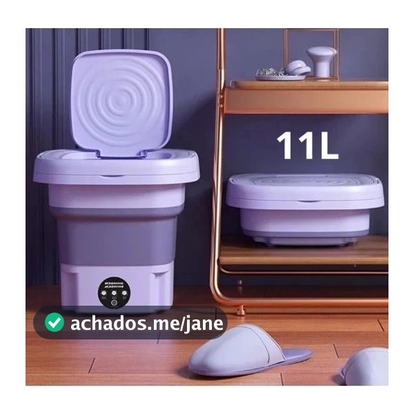 Mini máquina de lavar roupa 11L dobrável portátil moderna máquina de lavar automática roupa interior de viagem TOP