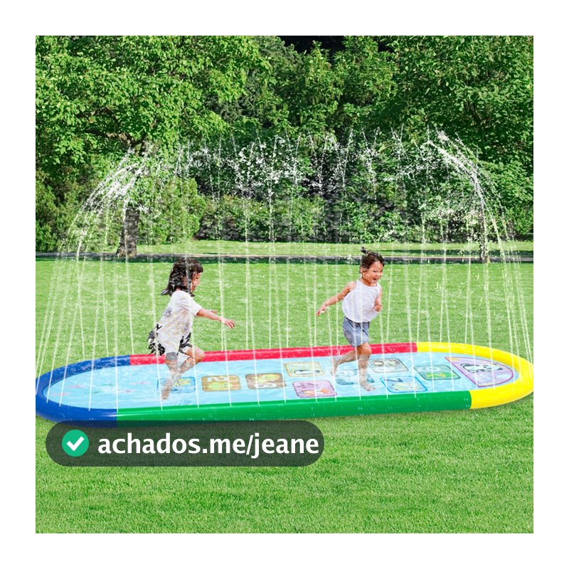 Splash Pad Sprinkler Piscina Inflável Brinquedos Infantil 250100cm