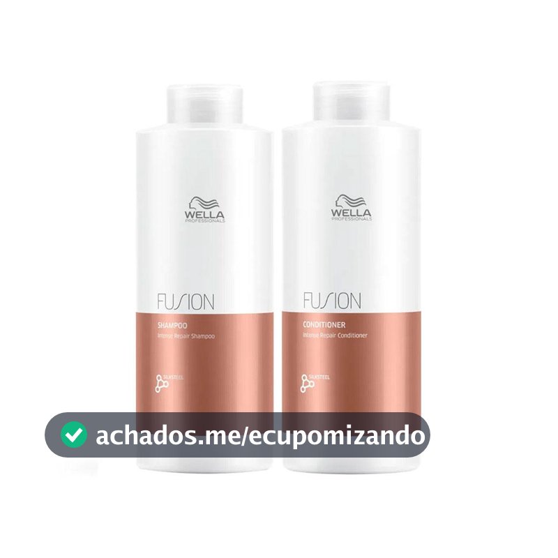 Kit Wella Professionals Fusion Profissional - Shampoo e Condicionador