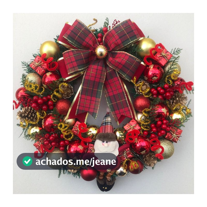 guirlanda de natal, escapulário de porta