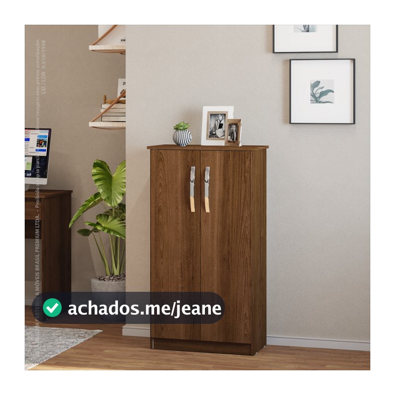Armário Multiuso 110cm Organizador Sapateira 4 Nichos | Quarto/Lavanderia/Cozinha | FULL