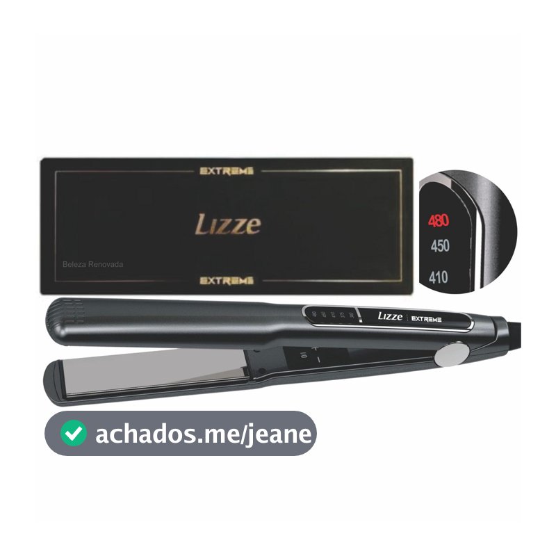 Prancha Profissional Chapinha Lizze Extreme 480ºF