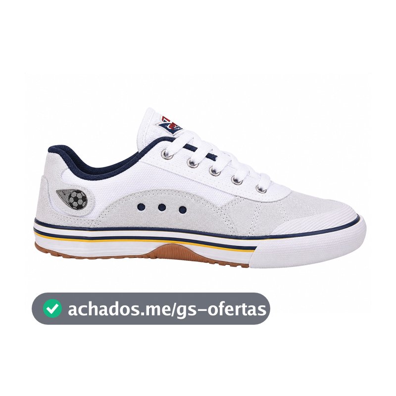 Tênis Plumax Lona REF30 Branco Marinho