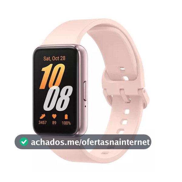 Smartwatch Samsung Galaxy Fit3 Sm-R390 40mm Rose Gps