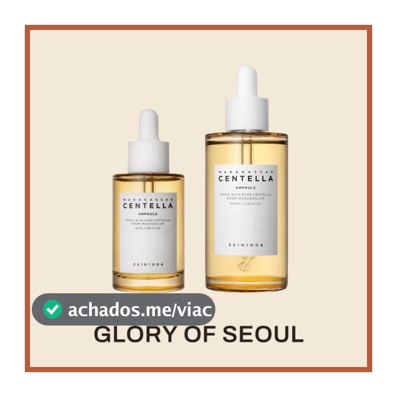 SKIN1004 Madagascar Centella Asiatica Ampoule Facial Serum 55ml, 100ml