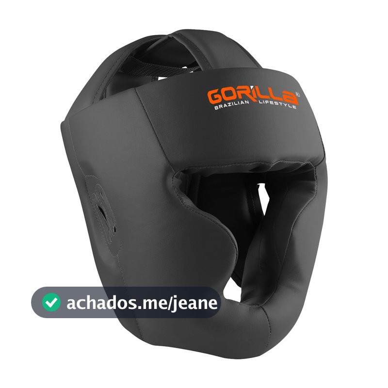 Capacete Profissional Gorilla  Boxe Muay Thai MMA Protetor de Cabeça Unissex Proteção Artes Marciais