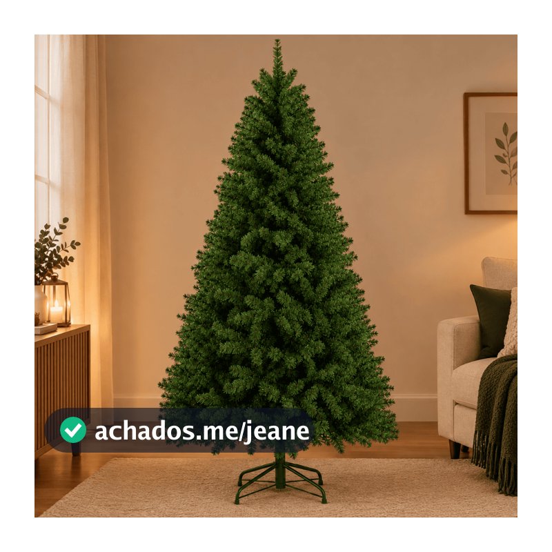 Árvore De Natal 1,50m Pinheiro 500 Galhos Premium Tradicional Verde