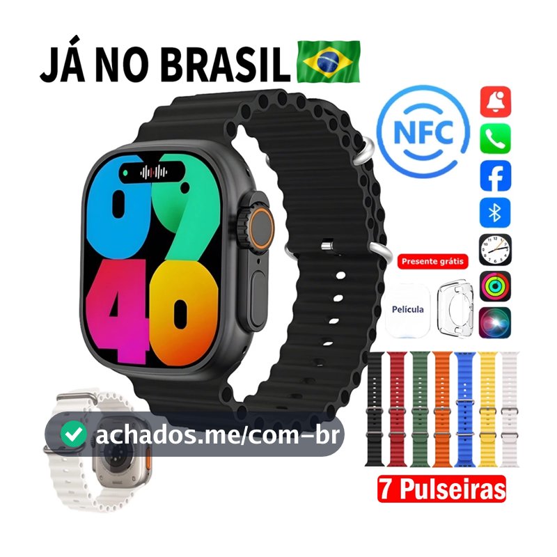 2026 Nova Relógio Smartwatch S20 Ultra Max Série 10 Relógio Inteligente Esportivo À Prova D'água NFC Bluetooth Watch