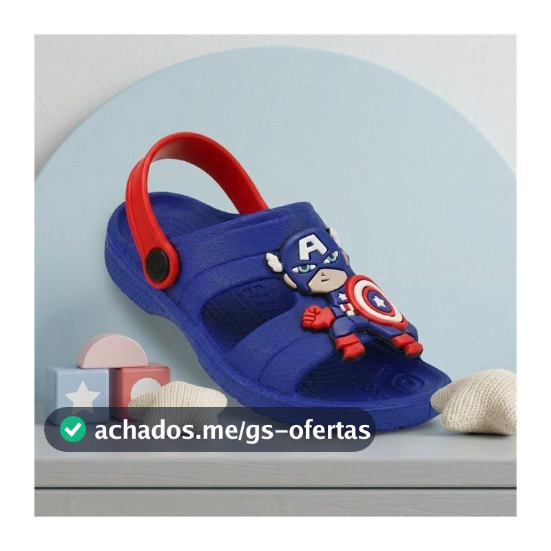 Papete Infantil Masculina Sandália Menino Flexível Confortável e Macia