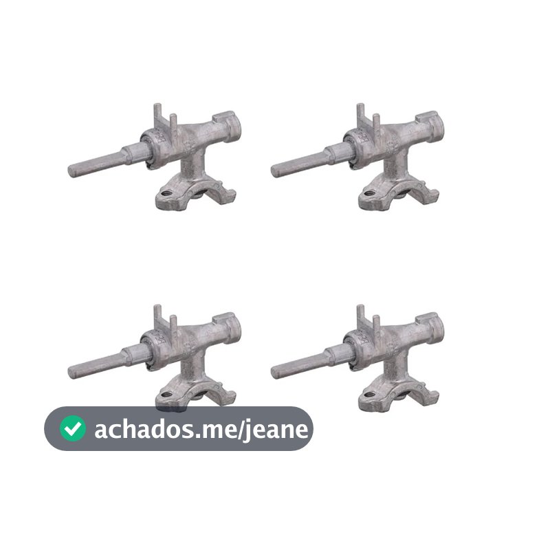 Kit 4 Registro Ramal Fogão Cooktop Brastemp Consul 326056404