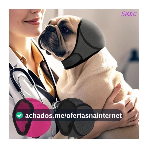 Capas Para Orelhas De Cachorro SKEC , Protetor De Orelha Calmante Cães Antirruído Com Redução De Ruído , Protetores Ajus