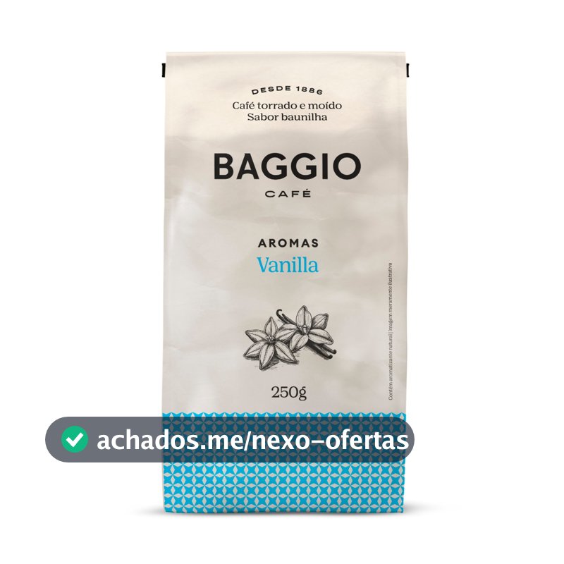 Baggio Café - Café Torrado e Moído Aromas Vanilla 250g