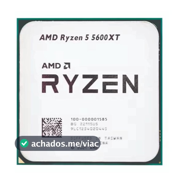 Ryzen 5 5600XT AMD AM4 4.7 GHz 6 Cores 12 Threads (novo S/Box)