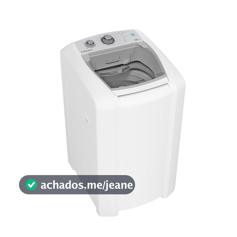 Lavadora de Roupas Automática Colormaq 12kg LCA12 Branca