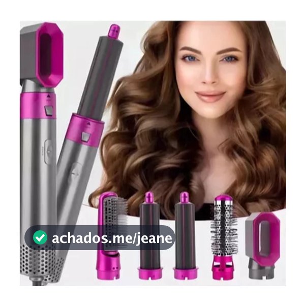 Airwrap Styler 5 em 1 secador de cabelo escova de ar quente modelador alisador de cabelo escova 110v e 220v-LM