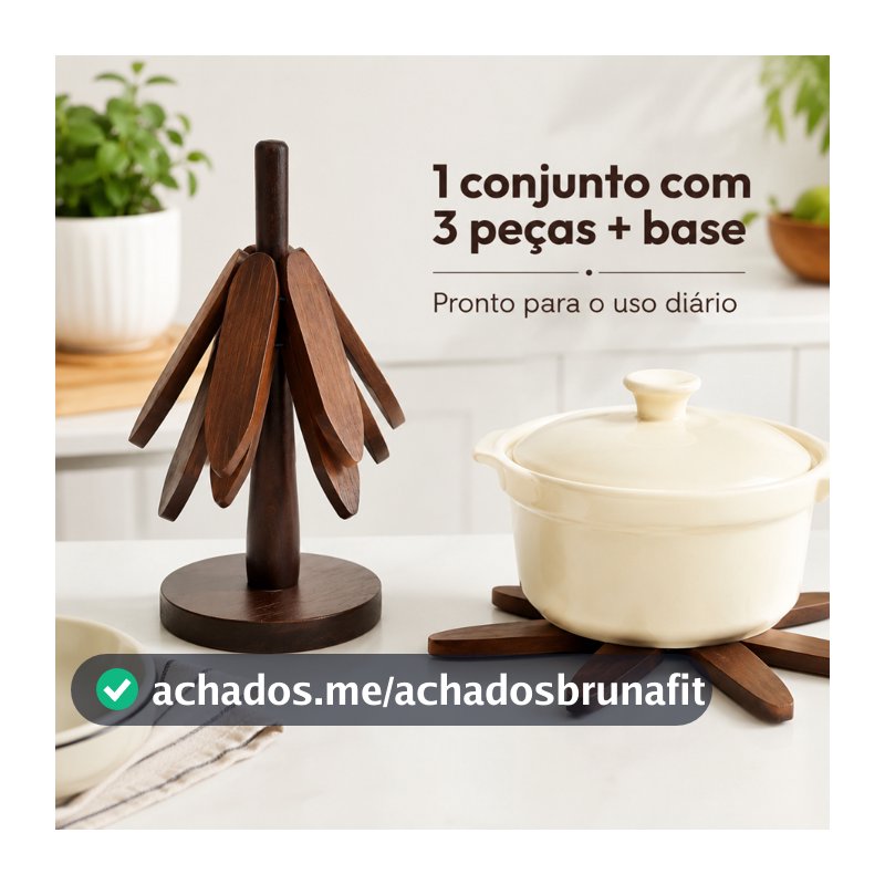 Suporte De Panela Quente Trivets De Madeira Para Pratos Quentes Forma De Árvore Bule Panelas Descanso de panela