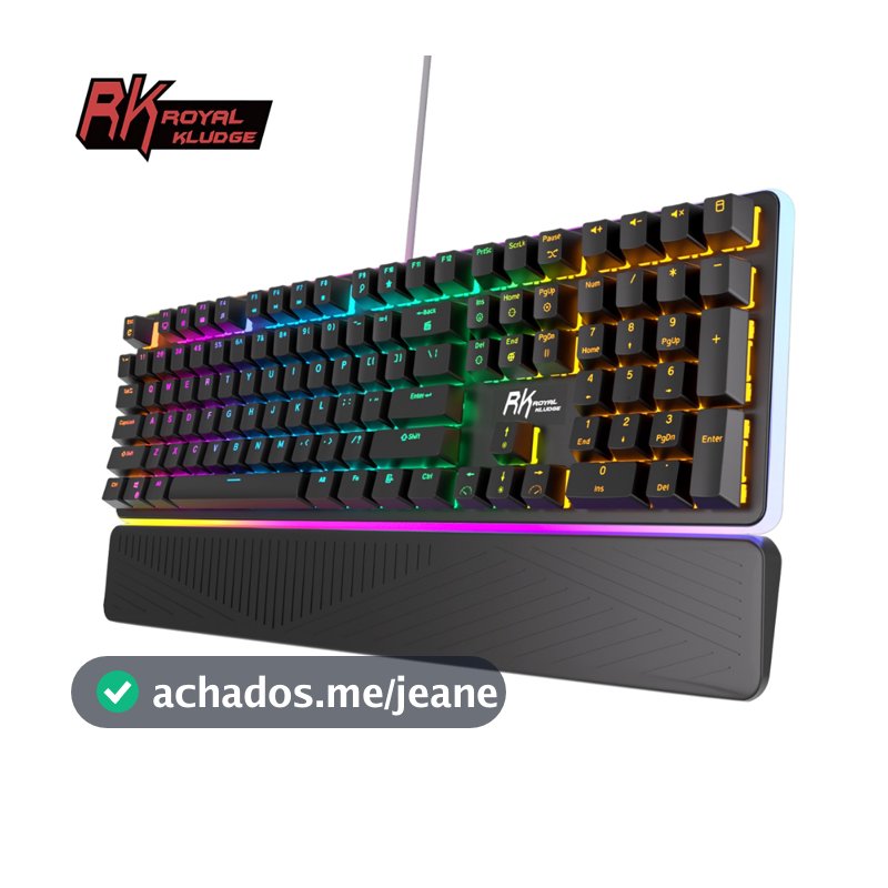 Royal Kludge RK918 Teclado Mecânico Com