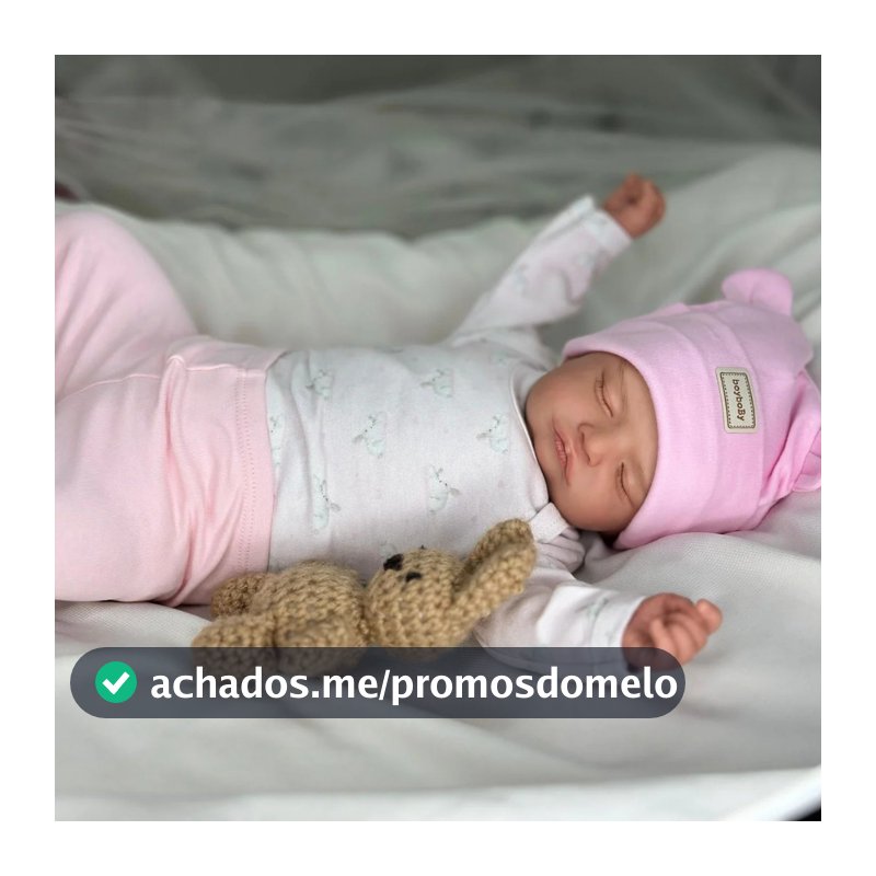 Bebê Boneca Reborn Rosali Siliconada Realista Pode dar Banho Em Promoção