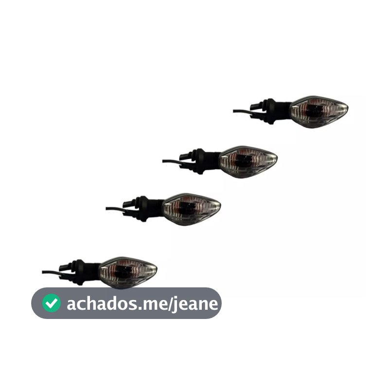PISCA TITAN 125 150 160 ACIMA DE 2014 TODAS FUME (JOGO 4 PEÇAS)