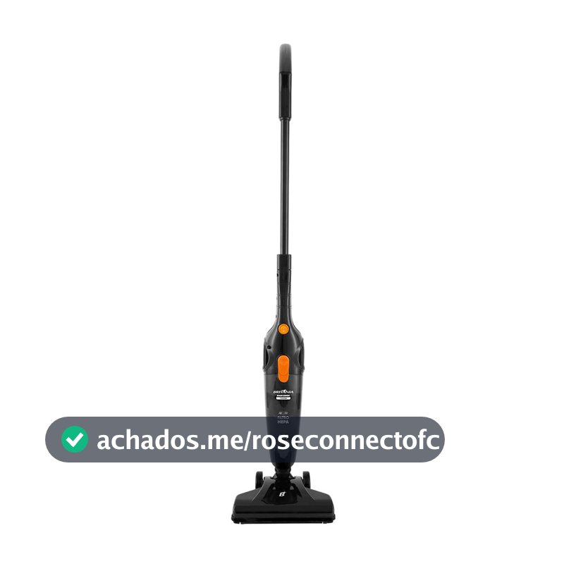 Aspirador de Pó Vertical Britânia 2 em 1 1200W BAS1200C