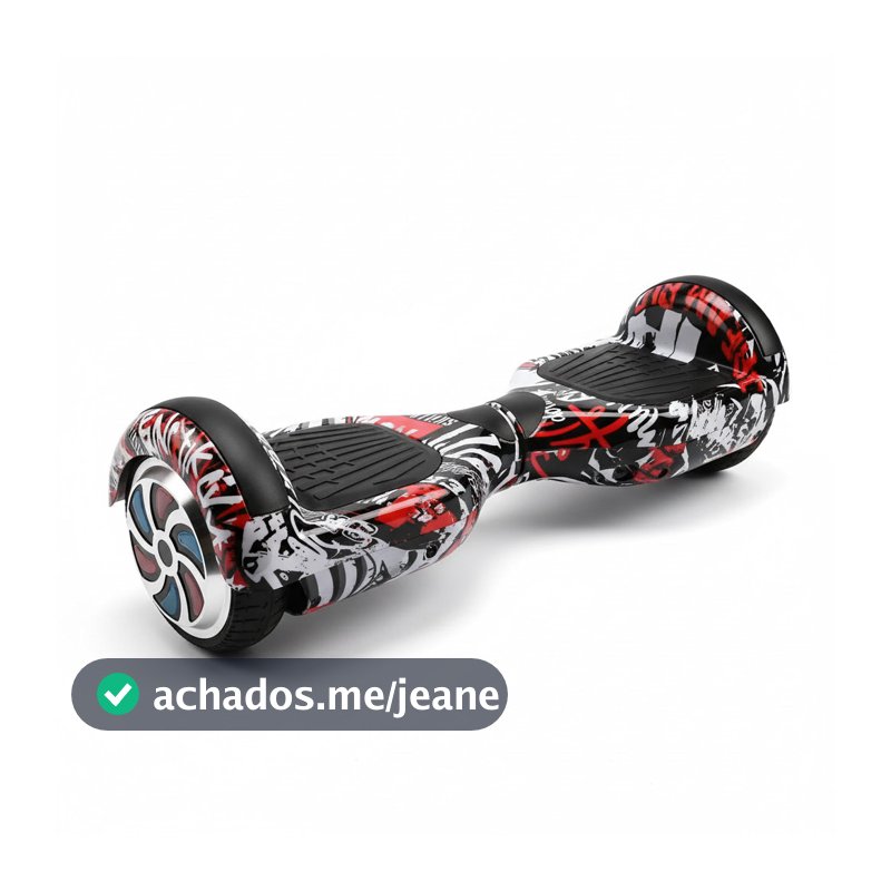 Hoverboard Overboard Infantil Skate Elétrico 6.5 Led Bluetooth Bateria 36V 9° Geração