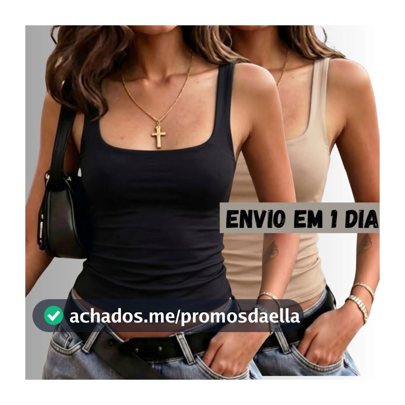 Blusa feminina estilosa tendência básica casual verão preta blusas blusinhas THAIS moda gringa brusa