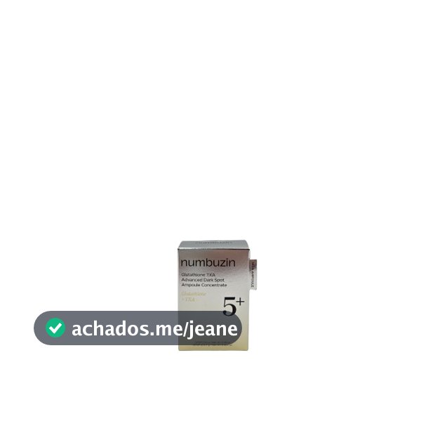[numbuzin] No . 5 Glutationa100 x TXA10 Ampola Concentrada Avançada Para Manchas Escuras 10g