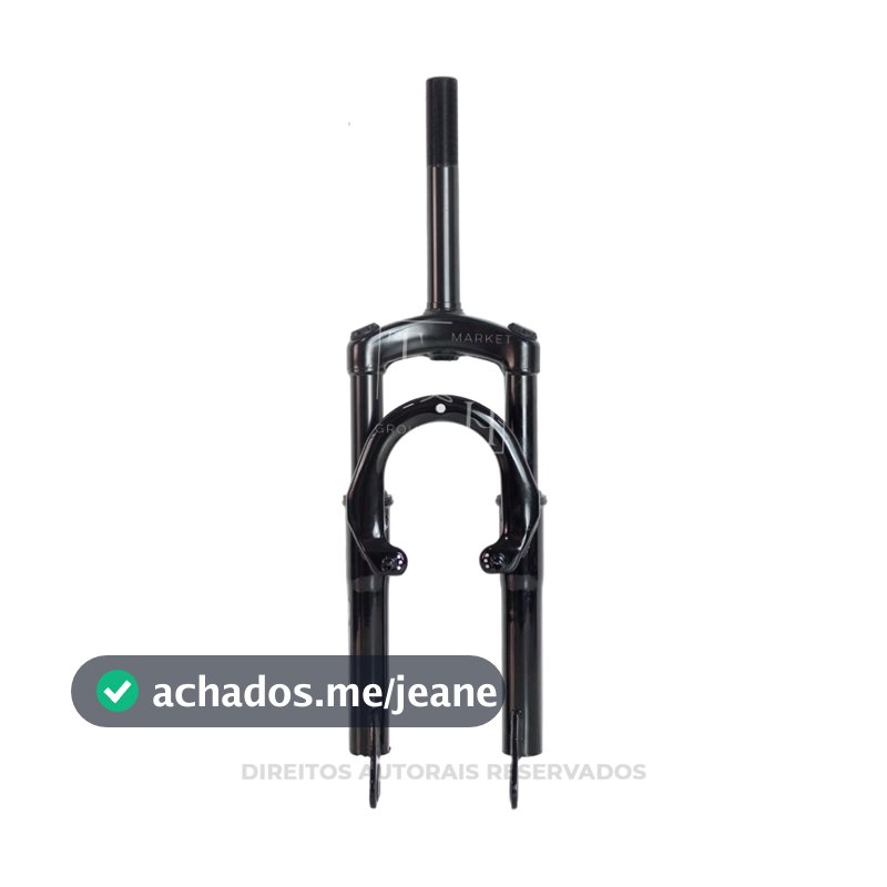 Garfo Aro 20 Suspensão Amortecedor Rosca 21.1mm V-brake Bicicleta Mtb Passeio Urbana Infantil