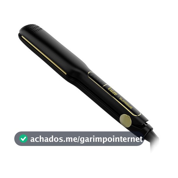 Chapinha De Cabelo Lizze Profissional 485 Supreme Preta