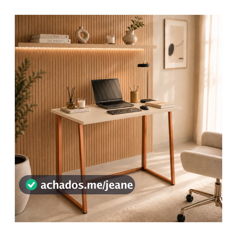 Escrivaninha fixa ou articulada dobrável estilo industrial computador escritório home office portátil multiuso estudo