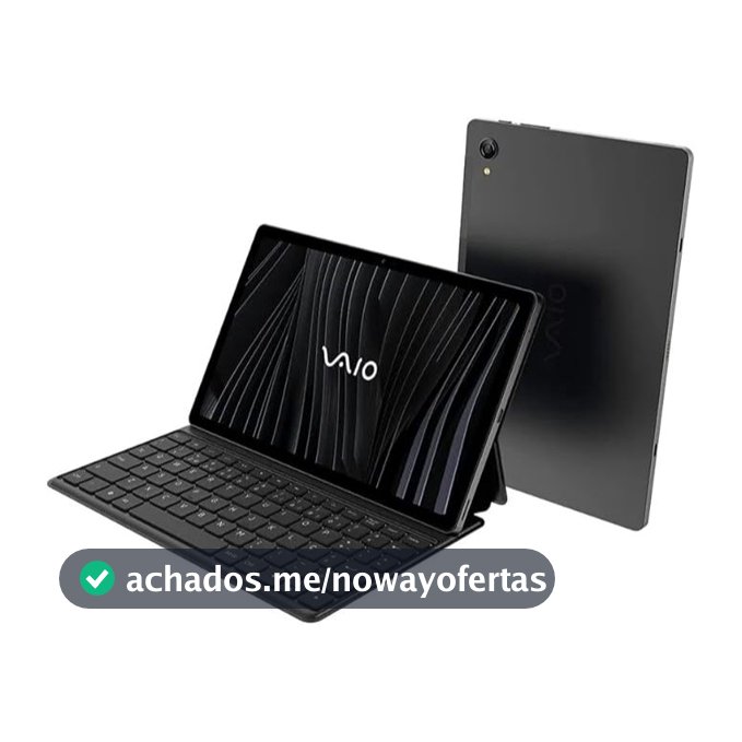 Tablet Vaio TL10 4gb Ram 64gb 4G Teclado Magnético  Android 13 Câmera Traseira 8mp - Bateria De 7000mah