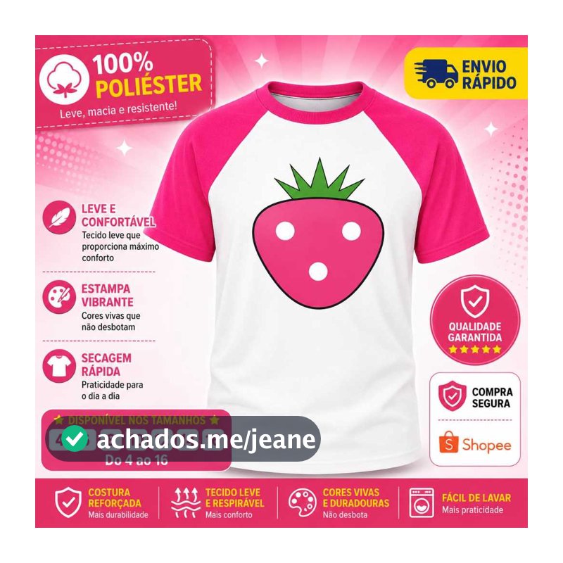 Camiseta Margo Morango Zulmi Mundo Torajo Infantil Youtuber Mirtilo Unissex Juvenil Crianças Festa Show Presente Youtube