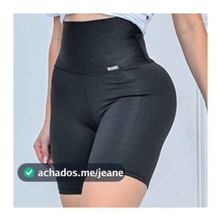 Bermuda Short Modelador Slim Cinta Alta Compressão Reduz Medidas Segunda Pele