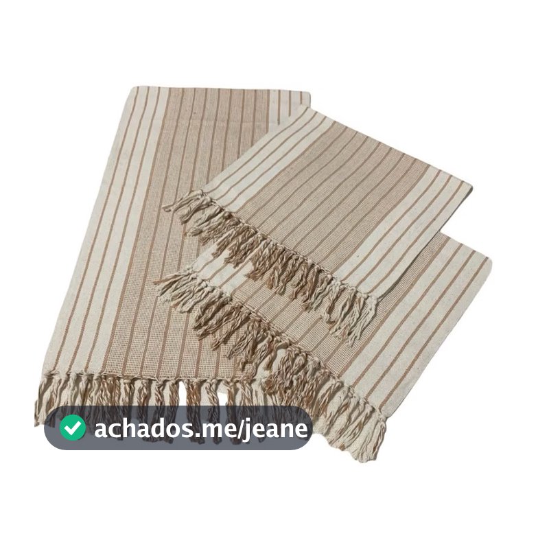 Kit Passadeira Para Cozinha Tapetes De Tear 3 Peças Decorativo
