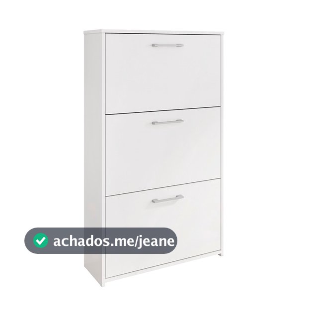 PROMOÇÃO QUEIMA DE ESTOQUE Sapateira 3 Portas Organizadora Multiuso Armário Quarto Sapato Cores