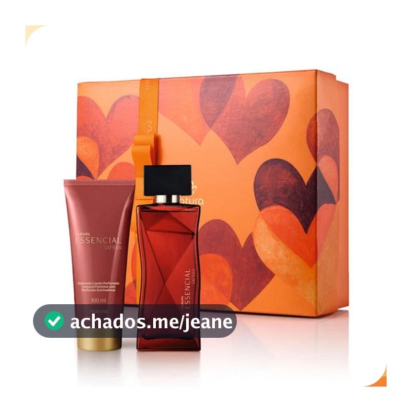 Natura Kit Presente Essencial Safran Feminino - Namorados 2026