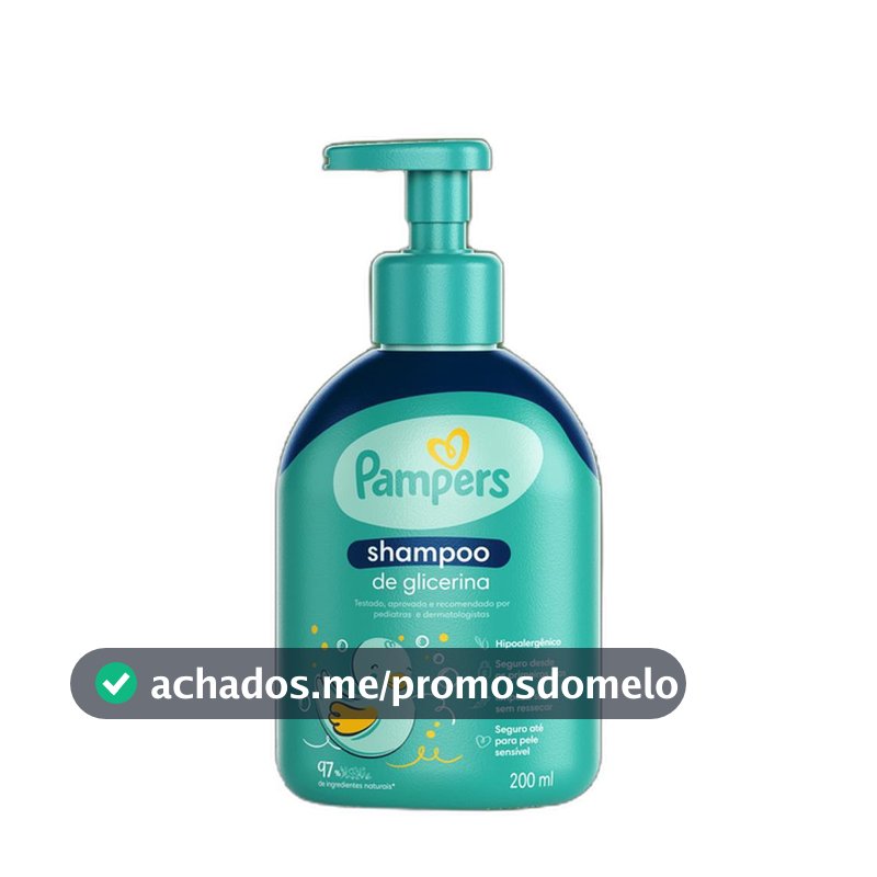 Pampers Glicerina - Shampoo 200ml