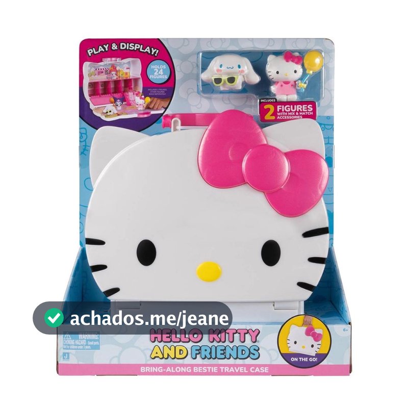 Hello Kitty Display Transporte 4 Bonecos E Acessorio Sunny 4952