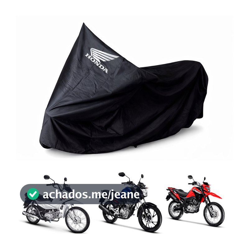 Capa de Cobrir Moto Impermeavel Termica Logo Honda