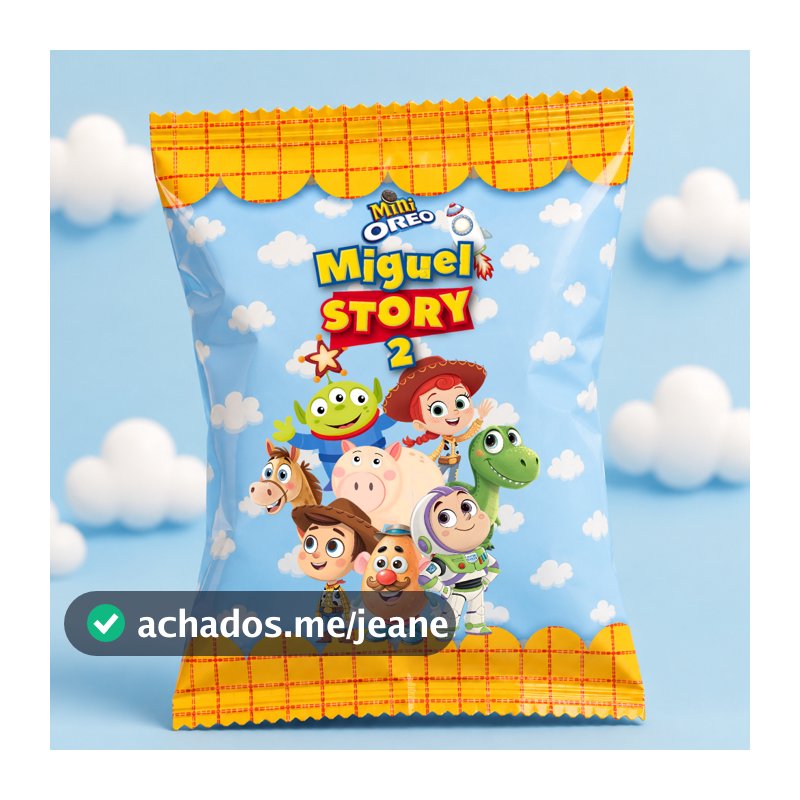 Mini Oreo Personalizado Lembrancinha Aniversário Infantil Qualquer Tema 10un