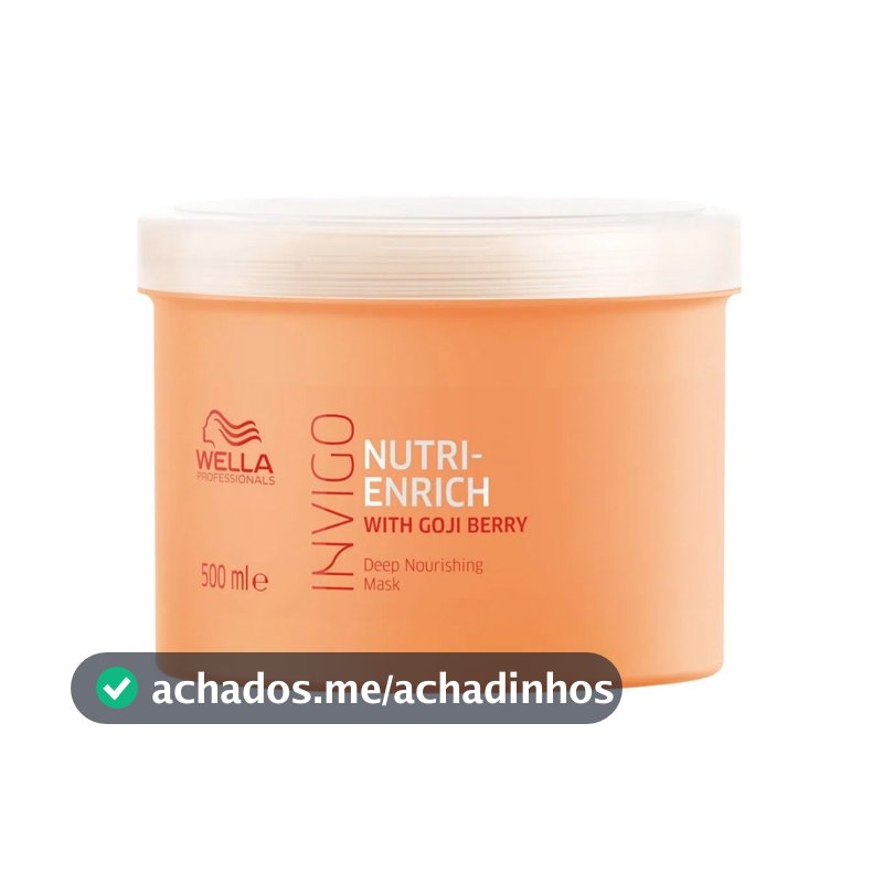 Máscara Tratamento Capilar Wella Professionals Enrich 500ml