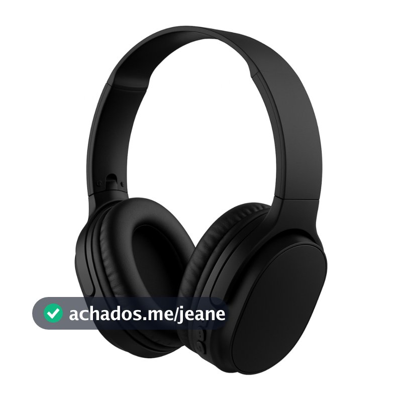 Fone de Ouvido Bluetooth 5.3 Headphone Sem Fio Cancela Ruído, Dobrável, Corrida, Academia Premium