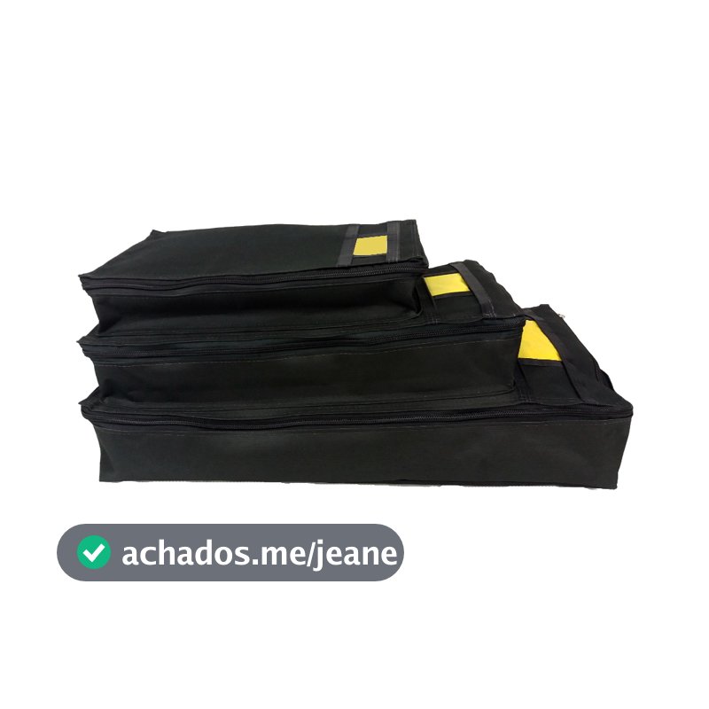 Puxa Saco Organizador Porta Sacolas Plásticas Cozinha Parede Balcão Reforçado Tecido Grosso Lavável Leirbag
