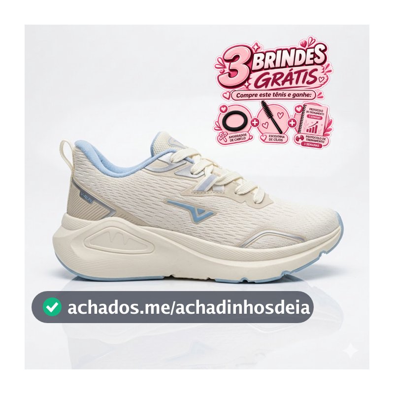 Tênis feminino Esportivo para academia caminhada Crossfit leve confortável Solado Macio