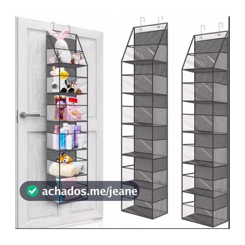 Organizador Multiuso Suporte de Bolsas Cosméticos Pendurado Porta De Tecido Multifuncional Diversos