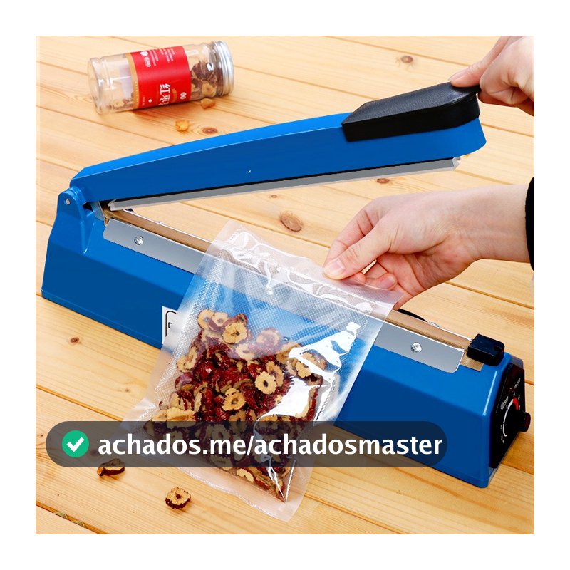 Seladora de Plástico Profissional 30cm 1ª LINHA Embaladora Térmica 500W