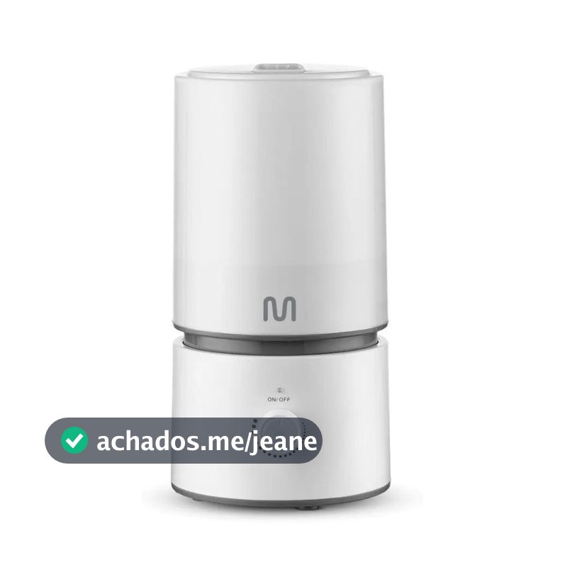 Umidificador De Ar Ultrassônico Easy Air 1.8l Branco Multi - Hc290