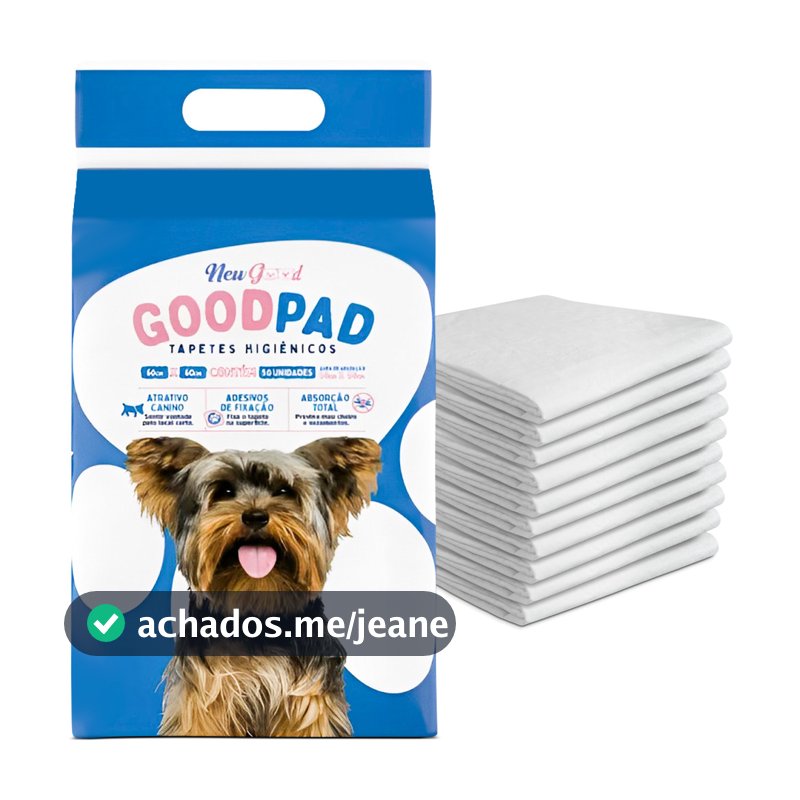 Tapete Higienico Good Pad 60x60 Com 50 Und Super Absorção
