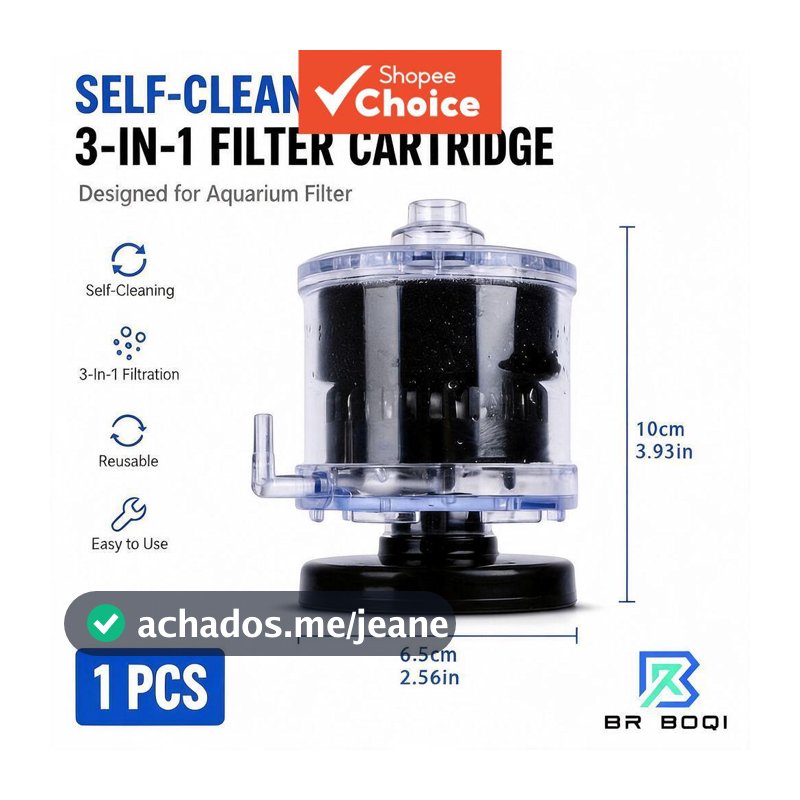 Filtro De Aquário Externo Transparente Com Autolimpeza De Bioaeração